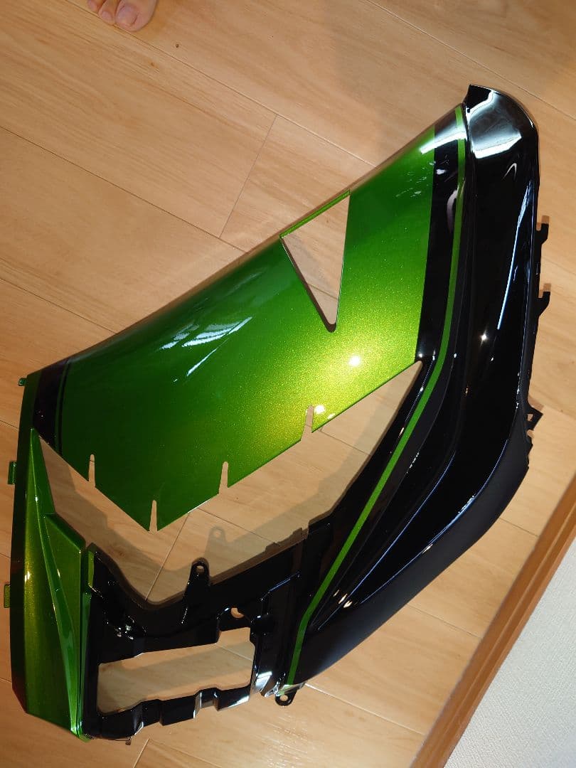 ZX14R サイドカウル グリーン/ブラック