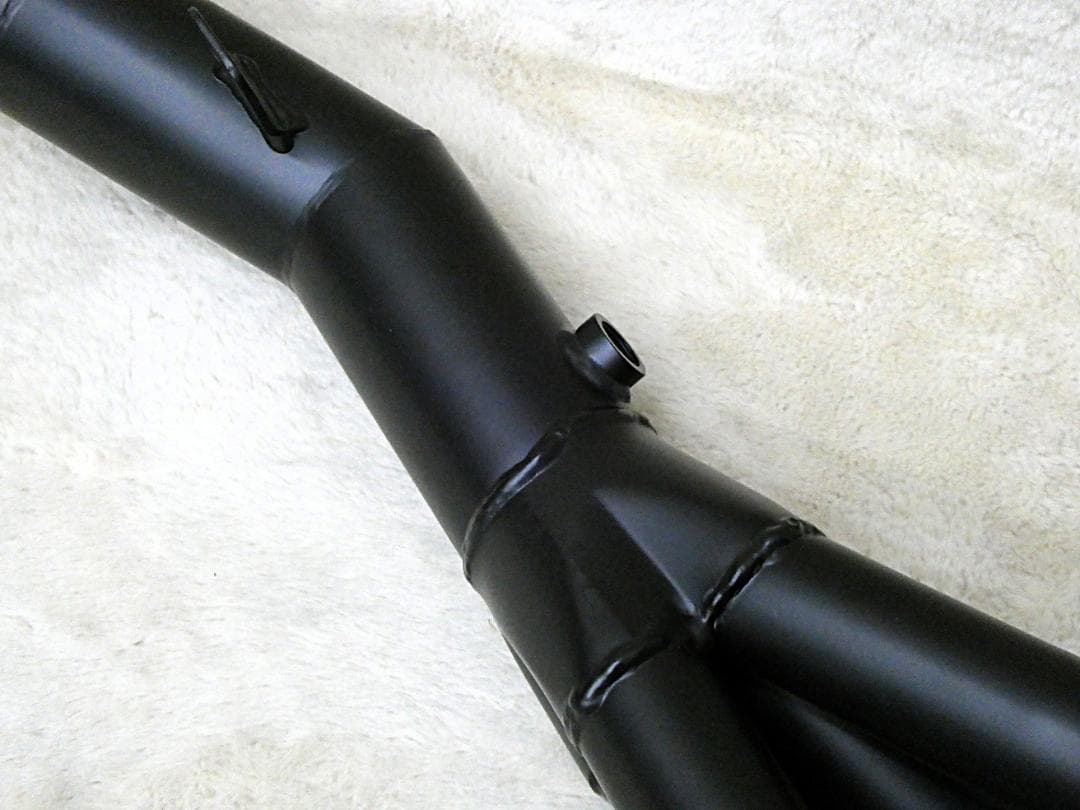 Z900RS ショート管 黒/ブラック『ハラシタ』カフェCAFE