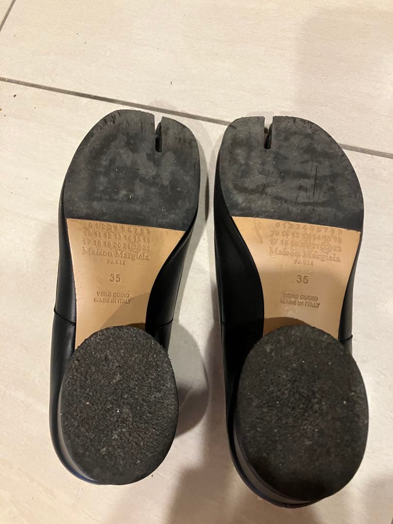 美品マルジェラ　タビ　バレエシューズ　3センチヒール　35サイズ