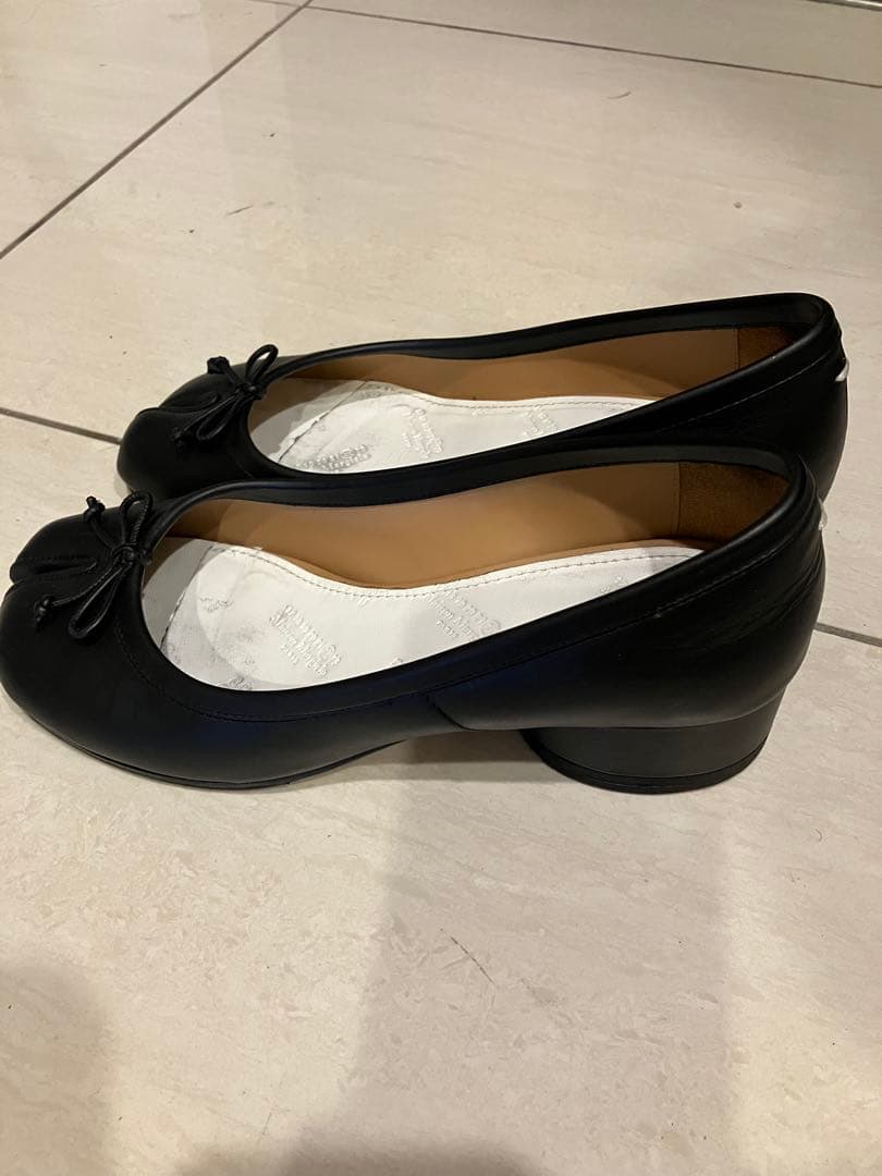 美品マルジェラ　タビ　バレエシューズ　3センチヒール　35サイズ