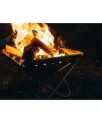 焚き火台LL 豪快　大人数　まさに冬場の焚き火専用台としてGOOD