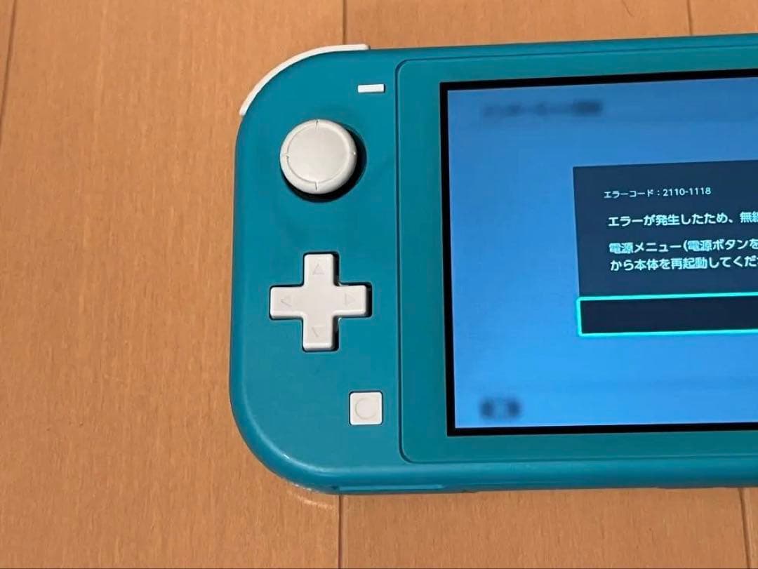 Nintendo Switch Lite ターコイズ　 Wi-Fiジャンク