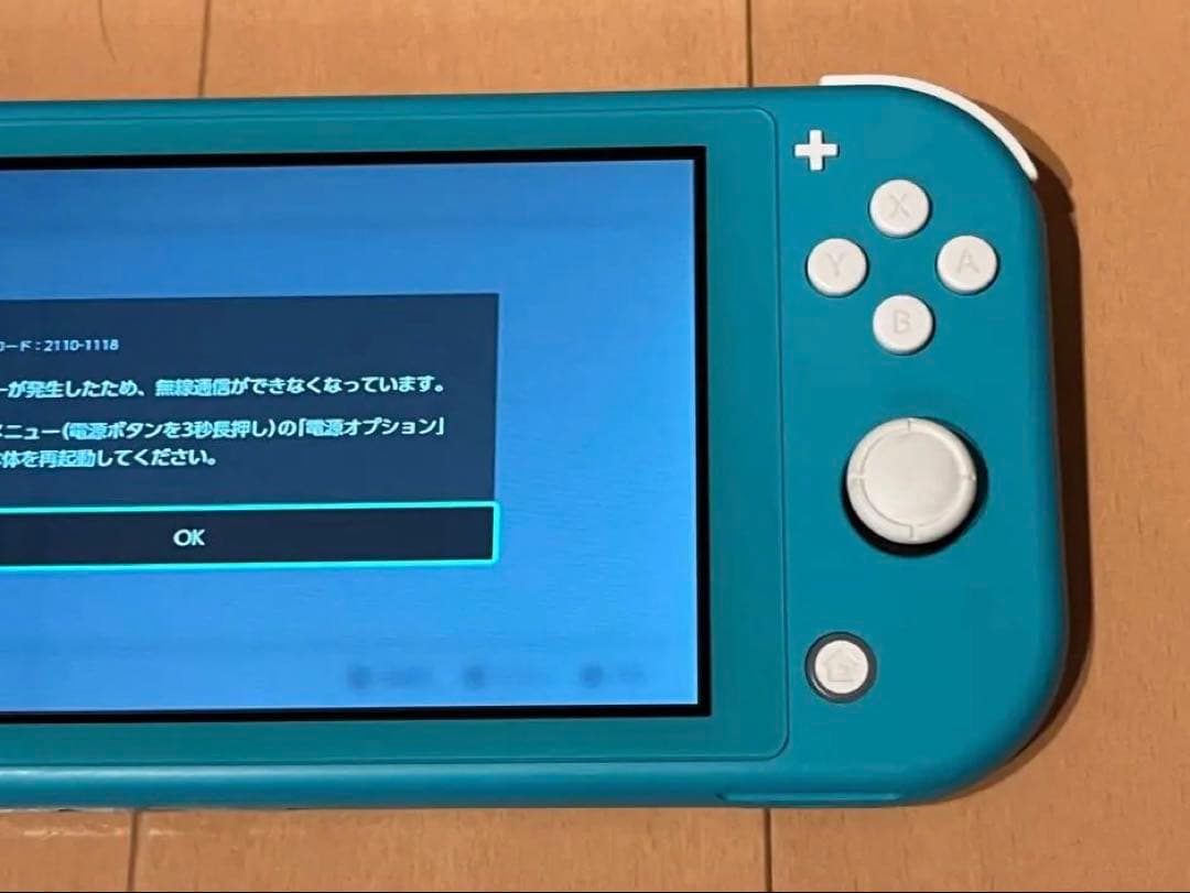 Nintendo Switch Lite ターコイズ　 Wi-Fiジャンク