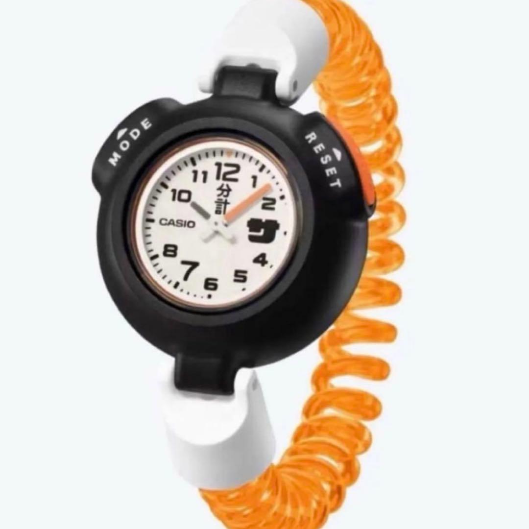 CASIO サウナ時計サ時計ホワイト SAN-100H-7BJプライスタグ付