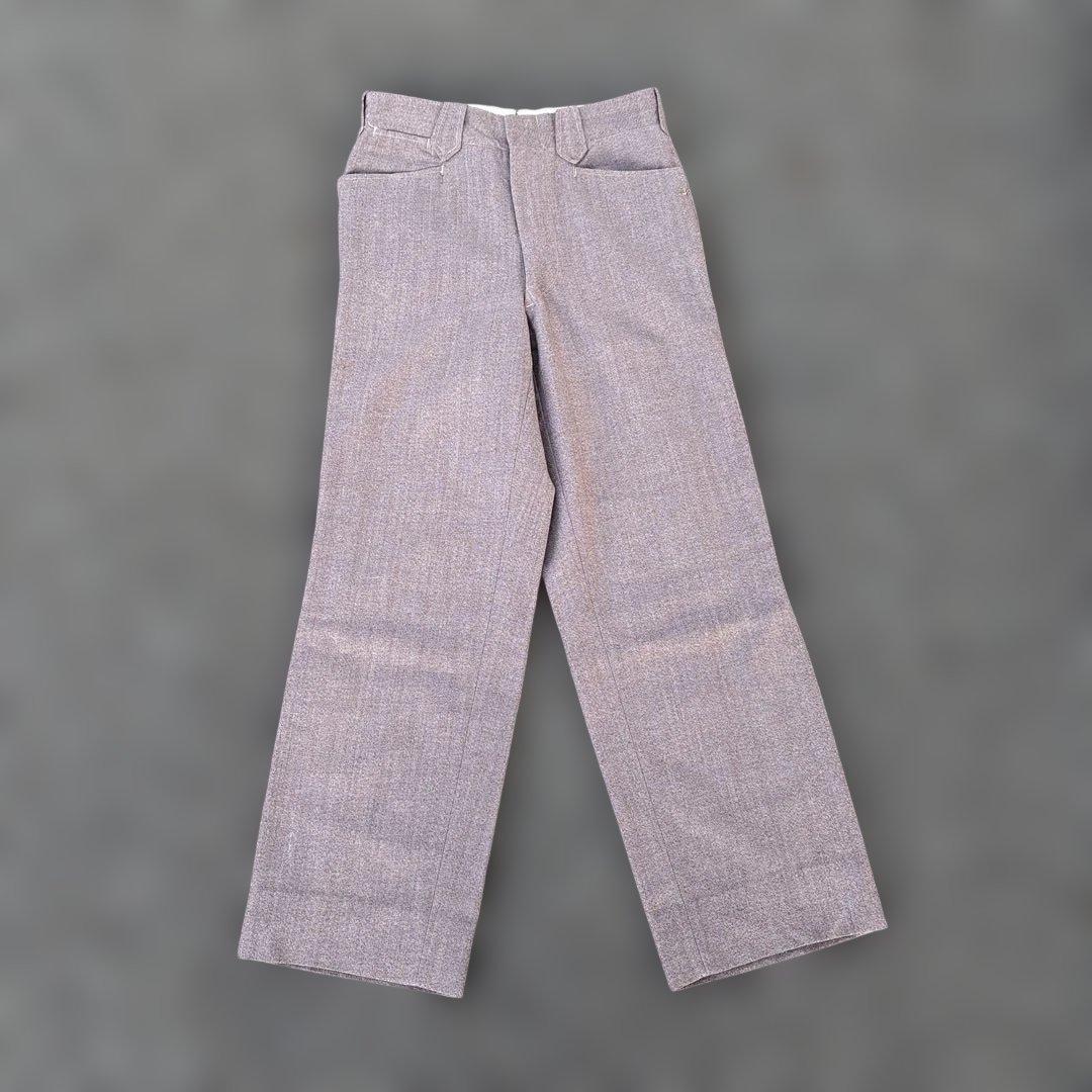 50s shbarc ウェスタンスラックス　ウールキャバスラックス　ヴィンテージ