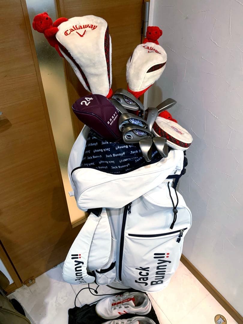 超豪華　PING レディースゴルフクラブ フルセット　バッグ/ジャックバニー