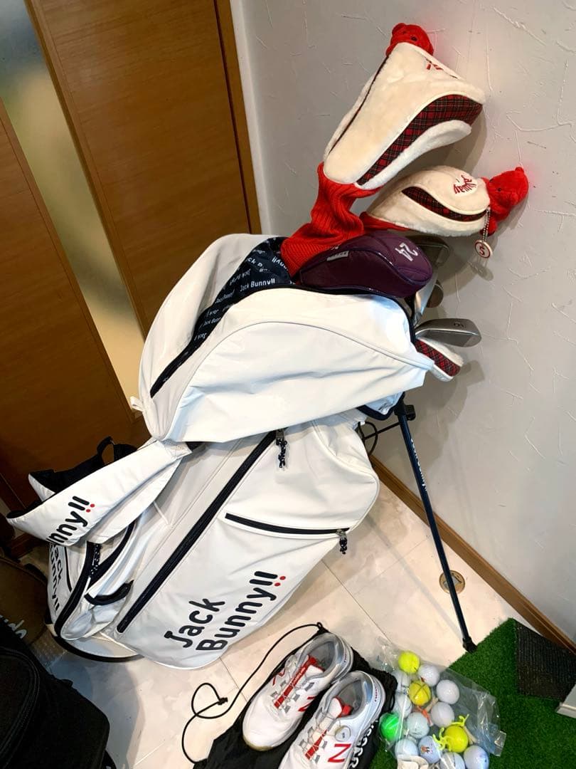 超豪華　PING レディースゴルフクラブ フルセット　バッグ/ジャックバニー