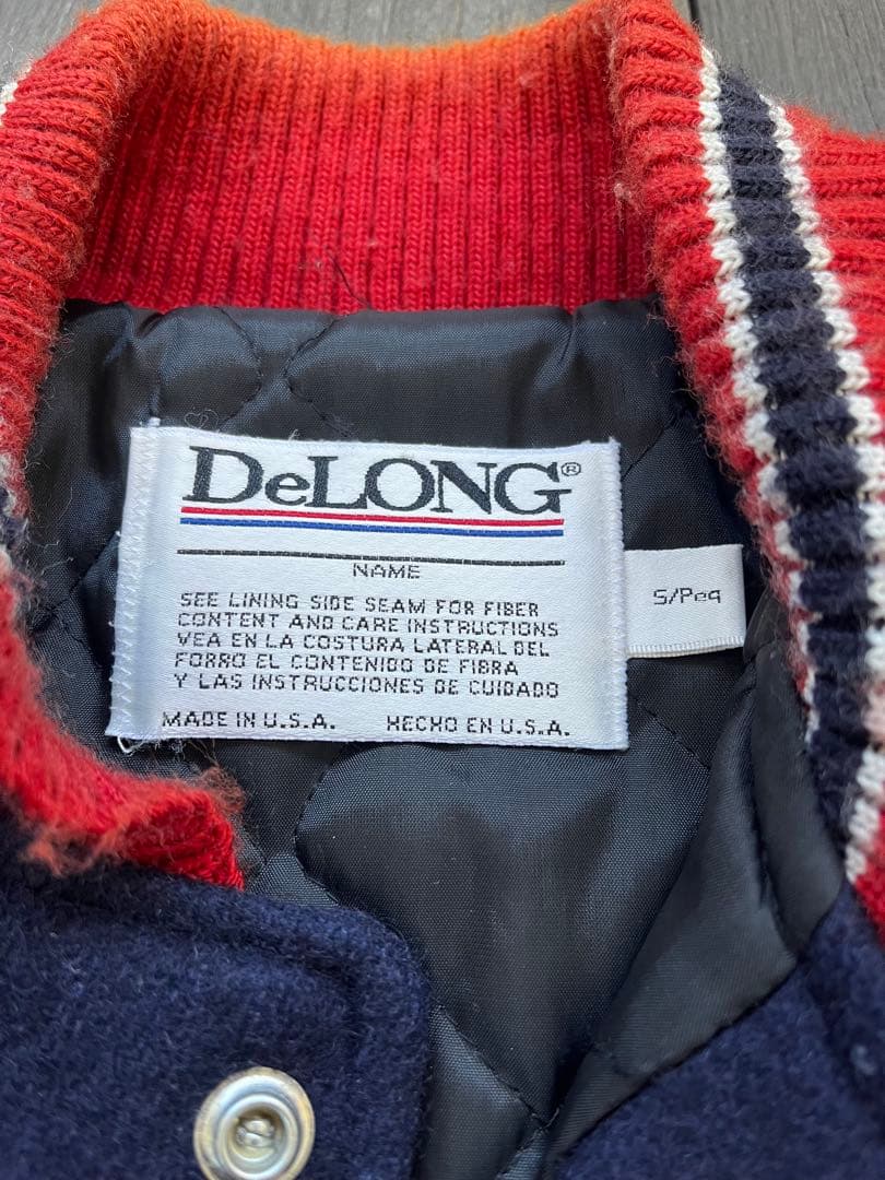 ビンテージ　クリーブランド　インディアンス　旧ロゴ　スタジャン　アメリカ製