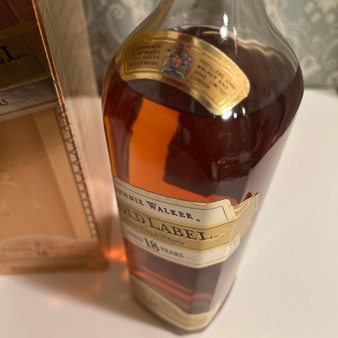 J*様 ジョニー ウォーカー 18年 ゴールドラベル 古酒