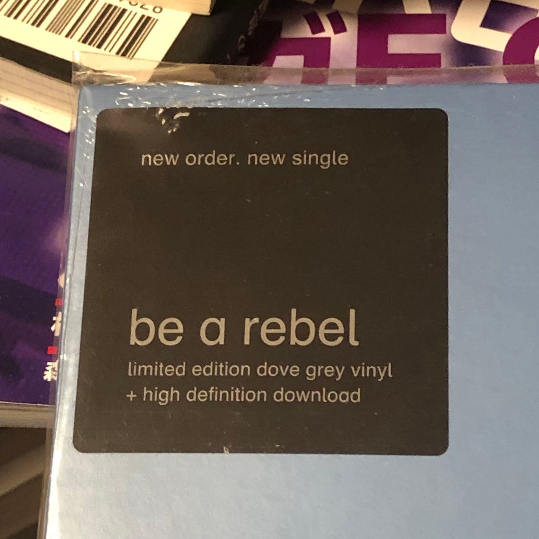 Be a Rebel New Order 12インチ 未開封