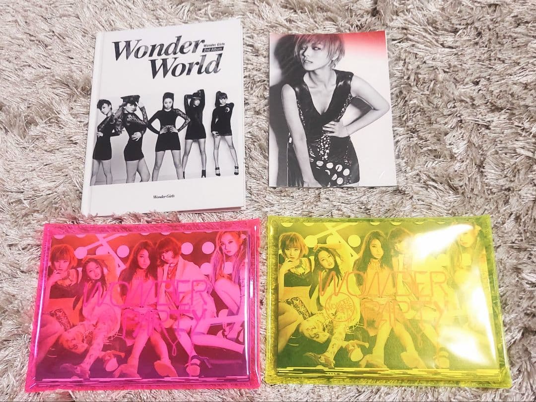 WonderGirls　SUNMI　CD　DVD　フォトカード　16枚まとめ売り