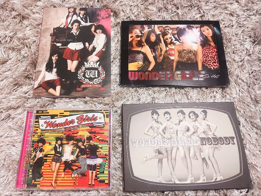 WonderGirls　SUNMI　CD　DVD　フォトカード　16枚まとめ売り