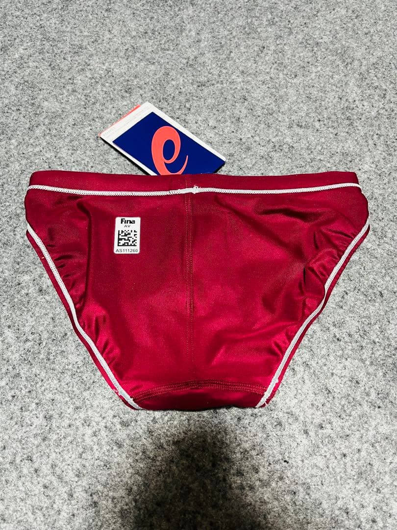 ASICS 競泳水着 M ワインレッド