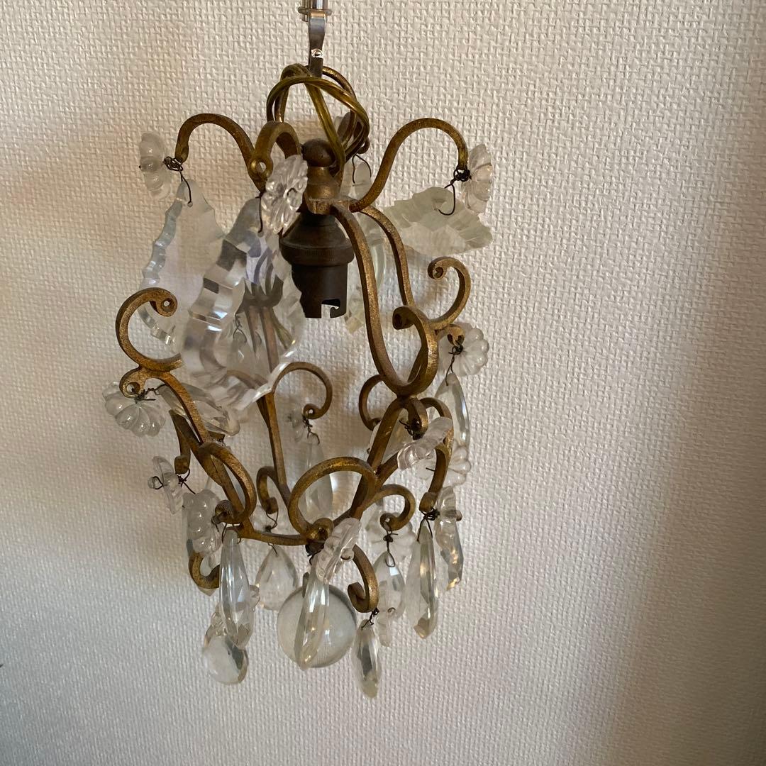 超希少* フランスアンティーク　ケイジシャンデリア