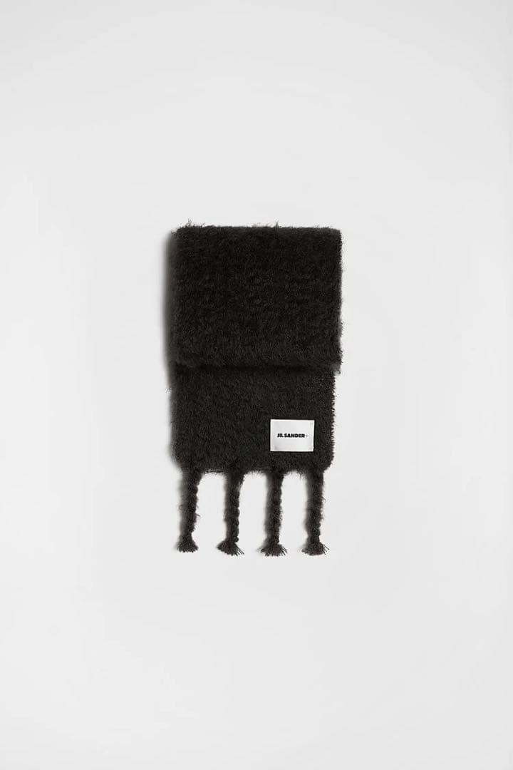 Jil sander ナローウールブレンドスカーフ