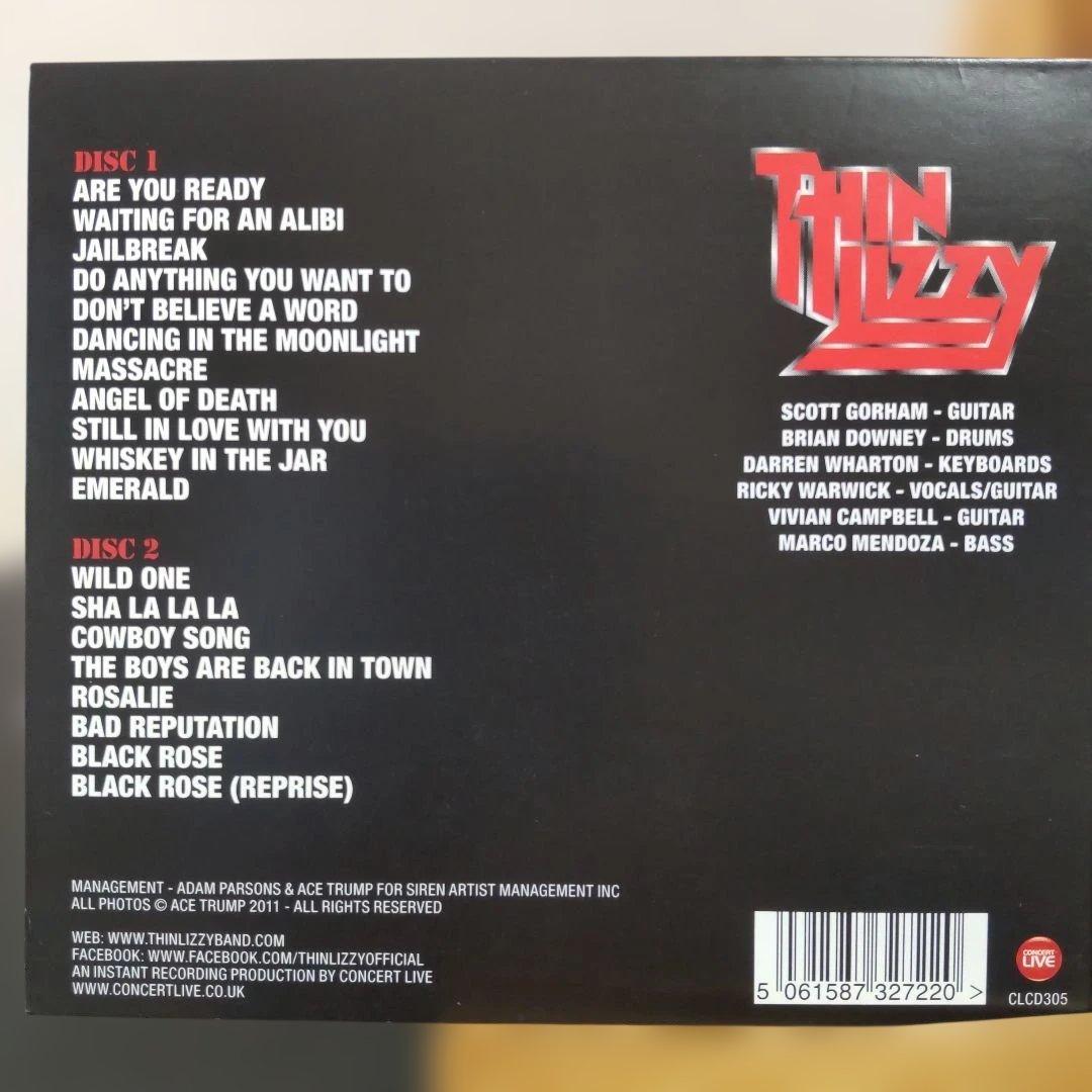 【希少盤2点セット】Thin Lizzy Live In London 2011