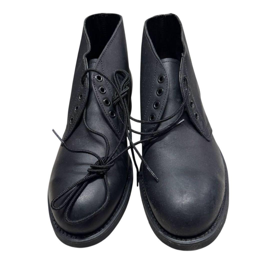 ビンテージ　90s　デッドストック　箱付き　ミリタリー　チャッカブーツ　USN