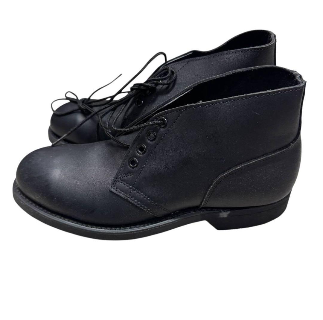 ビンテージ　90s　デッドストック　箱付き　ミリタリー　チャッカブーツ　USN