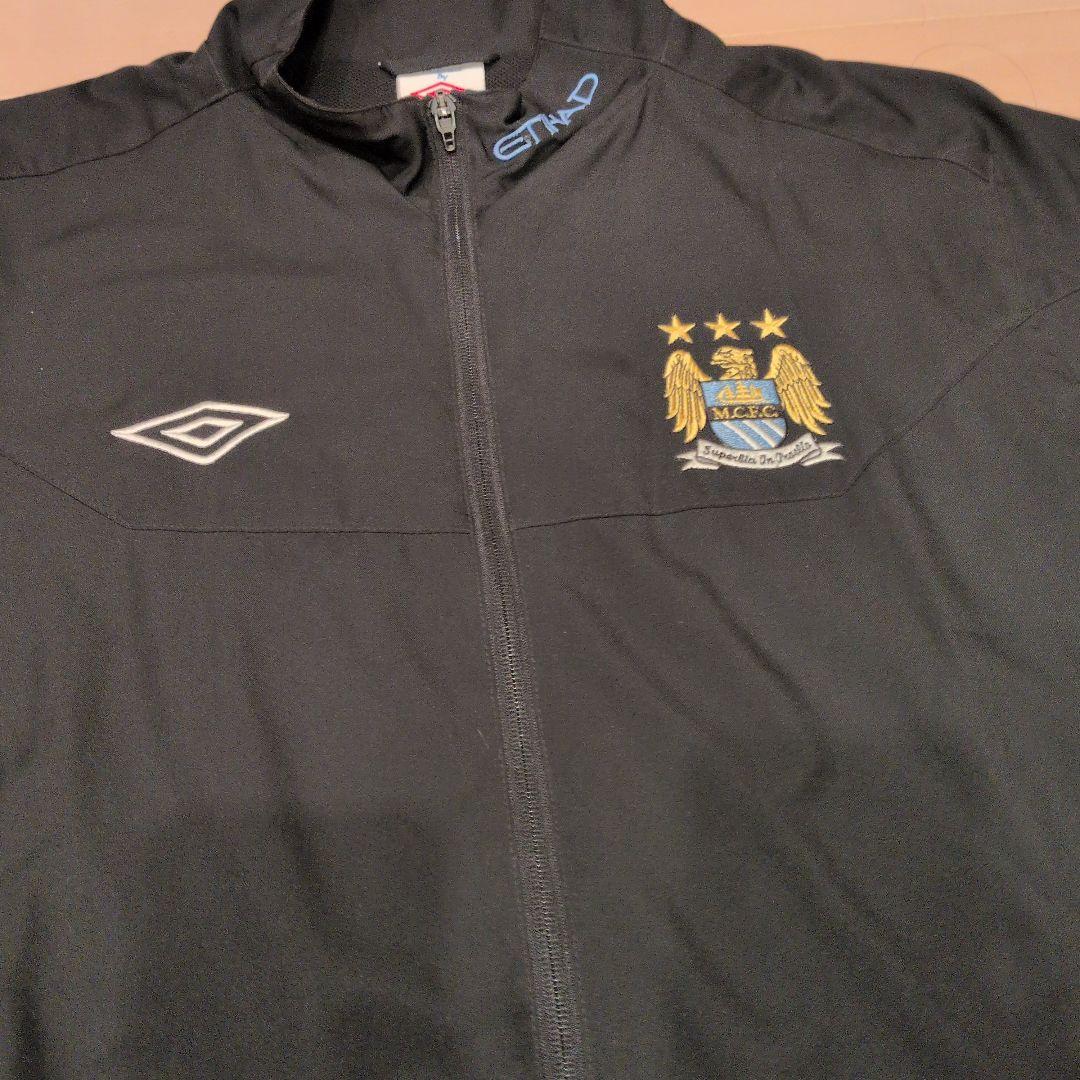 激レア　アンブロUmbro マンチェスター・シティ ナイロンジャケット　XL