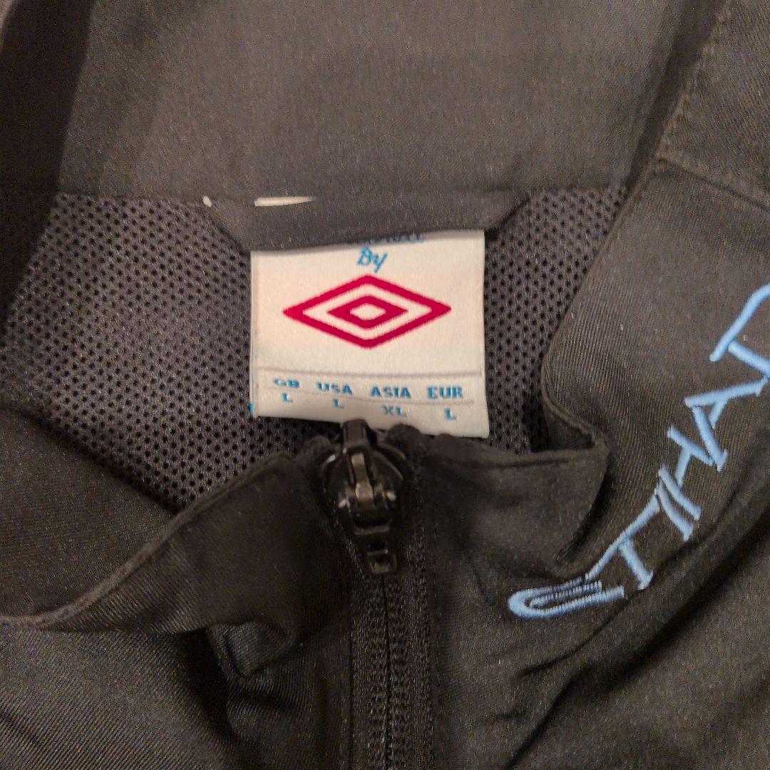 激レア　アンブロUmbro マンチェスター・シティ ナイロンジャケット　XL