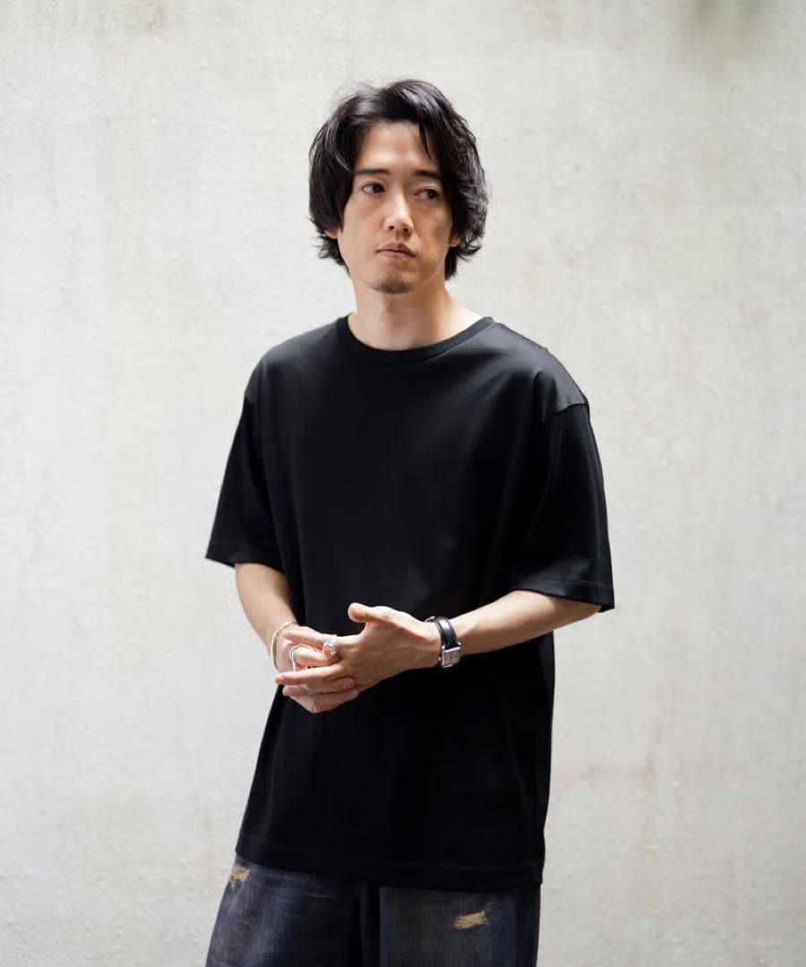 w*e様 【新品】MB アメリカンシーアイランドコットンカットソー ブラック S