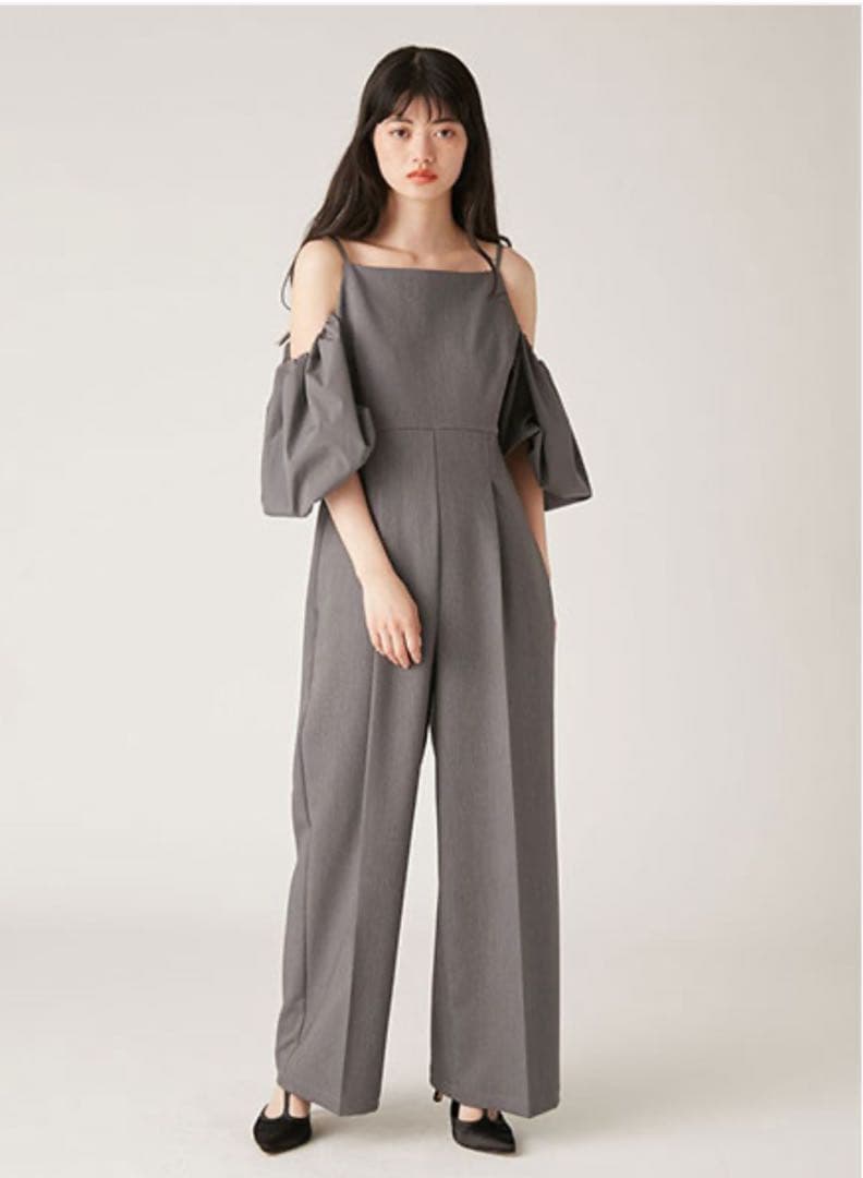 リリーブラウン　バルーンスリーブ3wayコンビネゾン