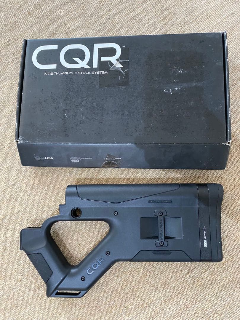 【実物】HERA ARMS AR15 CQR ヘラアームズ ストック ブラック