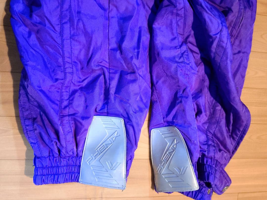 PHENIX スキーウェア ジャケット・パンツセット　紫 (中古品)