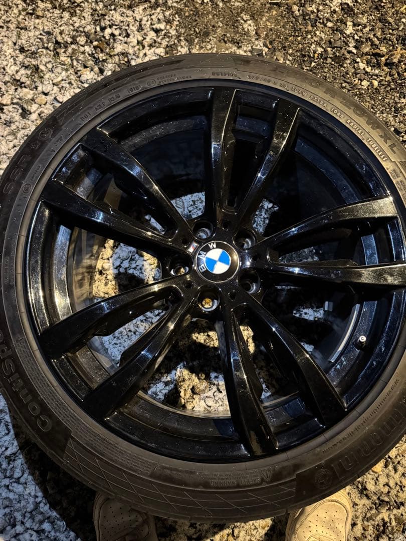  X5 リミテッドホワイト20インチ 純正ホイール