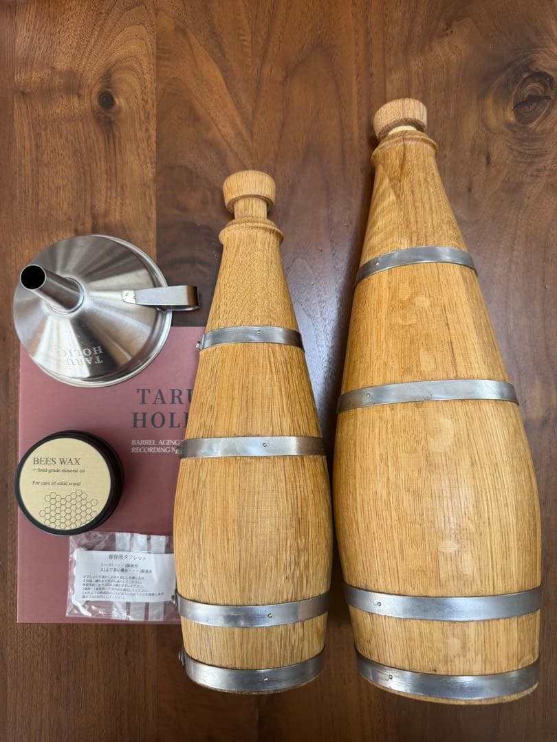 こ*き様 TARU HOLIC タルホリック　樽ボトル　0.5L、1Lセット