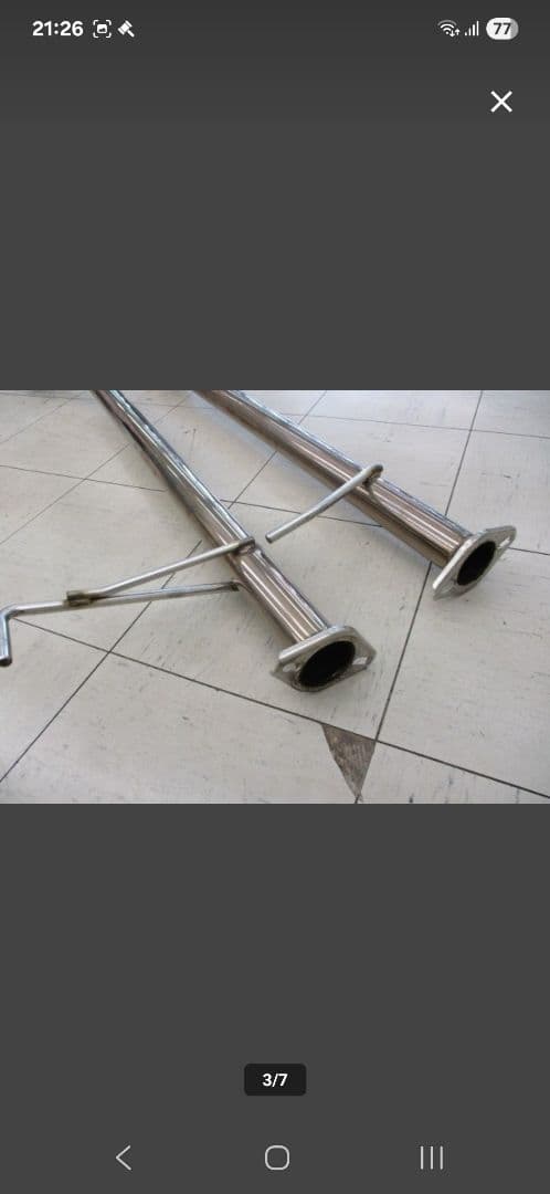 30アルファード ヴェルファイア用 sense brand 中間マフラー