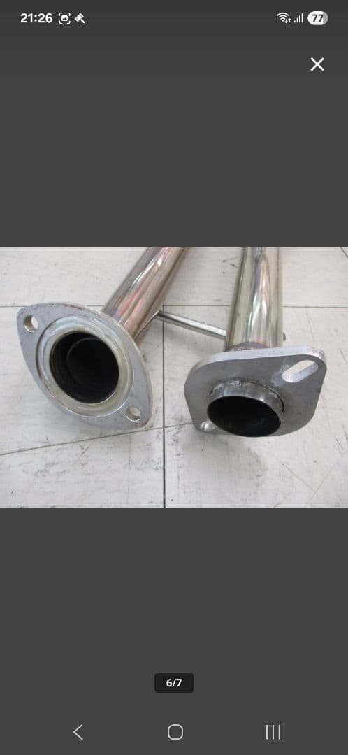 30アルファード ヴェルファイア用 sense brand 中間マフラー