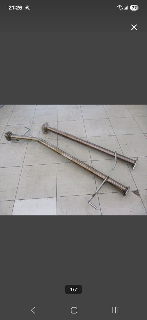 30アルファード ヴェルファイア用 sense brand 中間マフラー