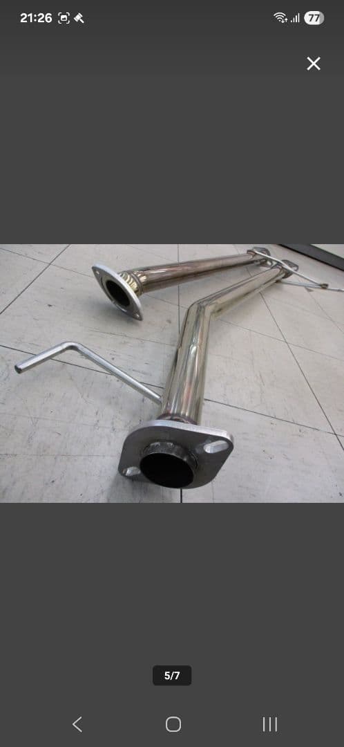 30アルファード ヴェルファイア用 sense brand 中間マフラー