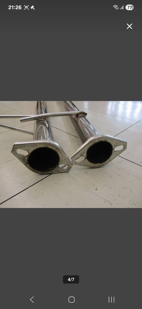 30アルファード ヴェルファイア用 sense brand 中間マフラー