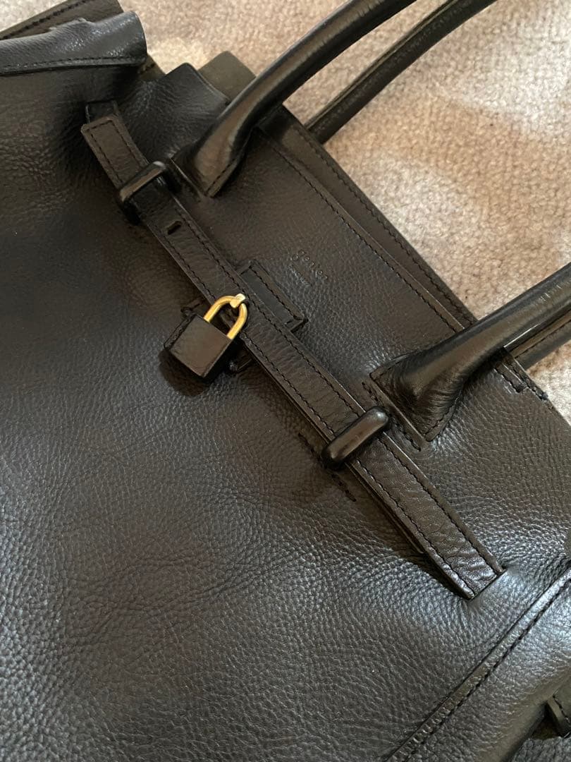 genten × Plantation ミネルヴァトートバッグ　ブラックゲンテン