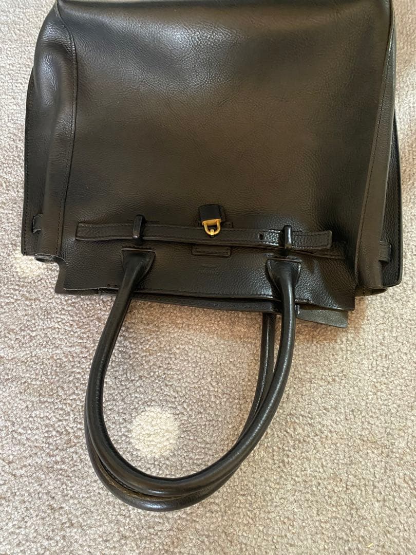 genten × Plantation ミネルヴァトートバッグ　ブラックゲンテン