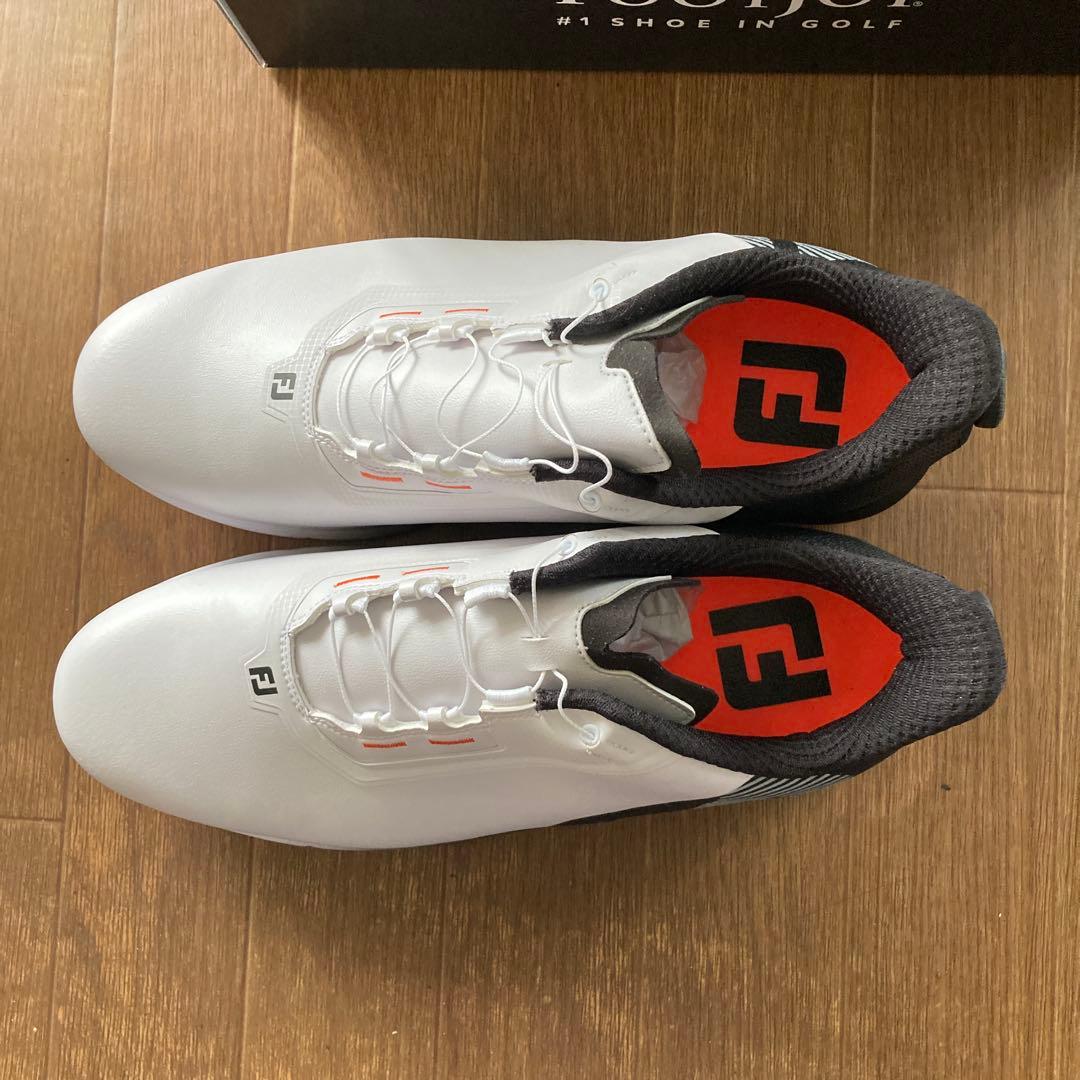 フットジョイ　ゴルフシューズ フューエル　BOA ホワイト　28.５cm