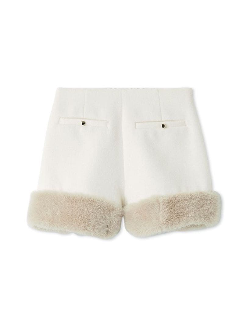 LILY BROWN リリーブラウン　エコファーショートパンツ　2025新品