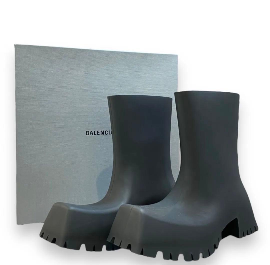 靴 BALENCIAGA TROOPER RUBBER BOOT