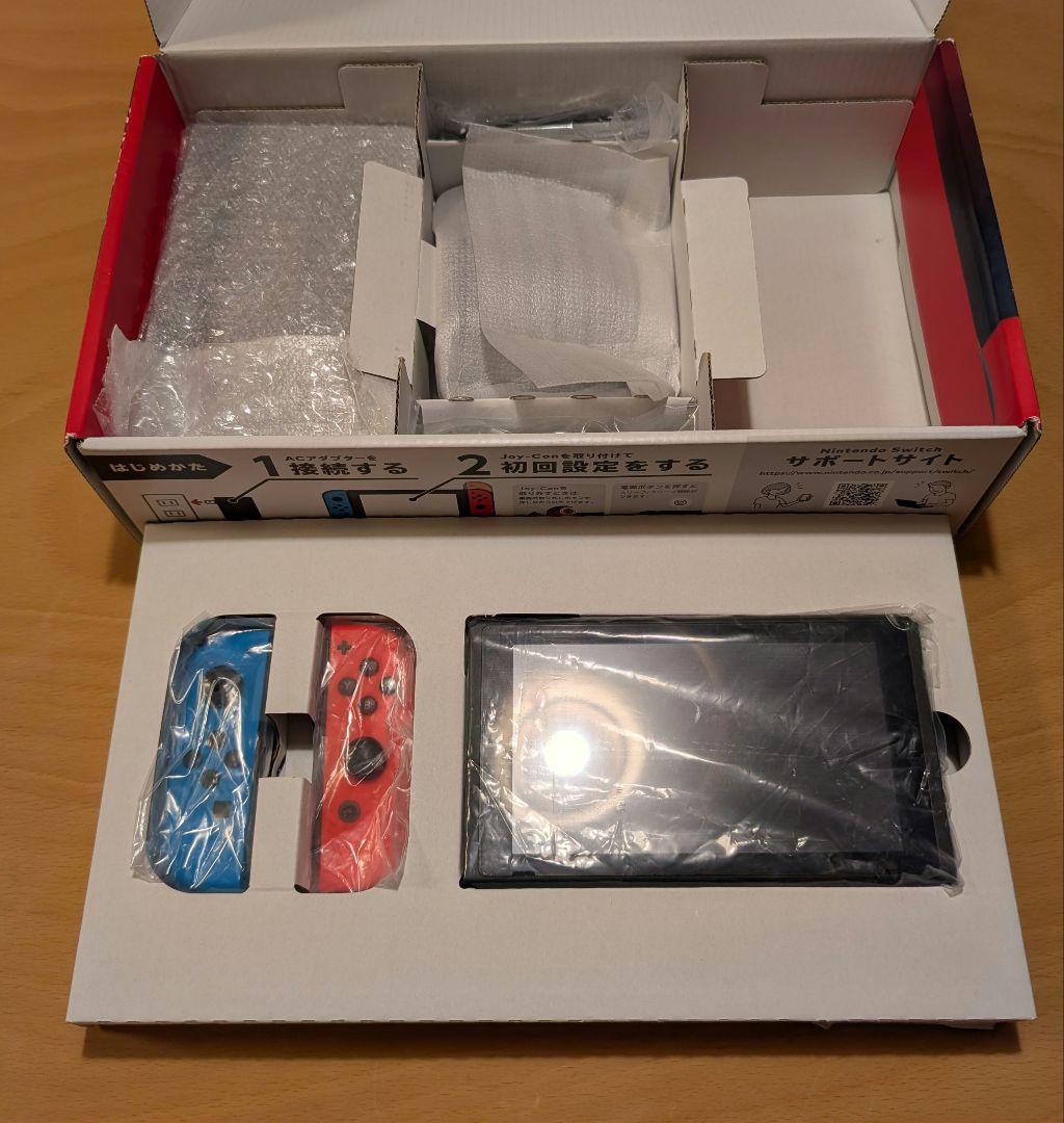 Nintendo Switch 本体 赤/青 Joy-Con付き