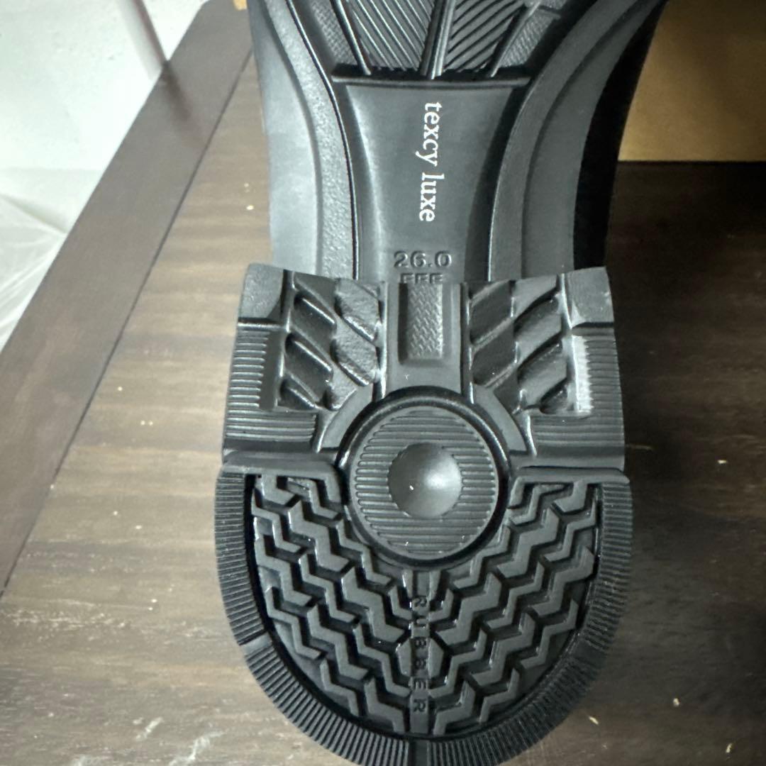 テクシーリュクス ビジネスシューズ 本革 TU-8002 ブラック