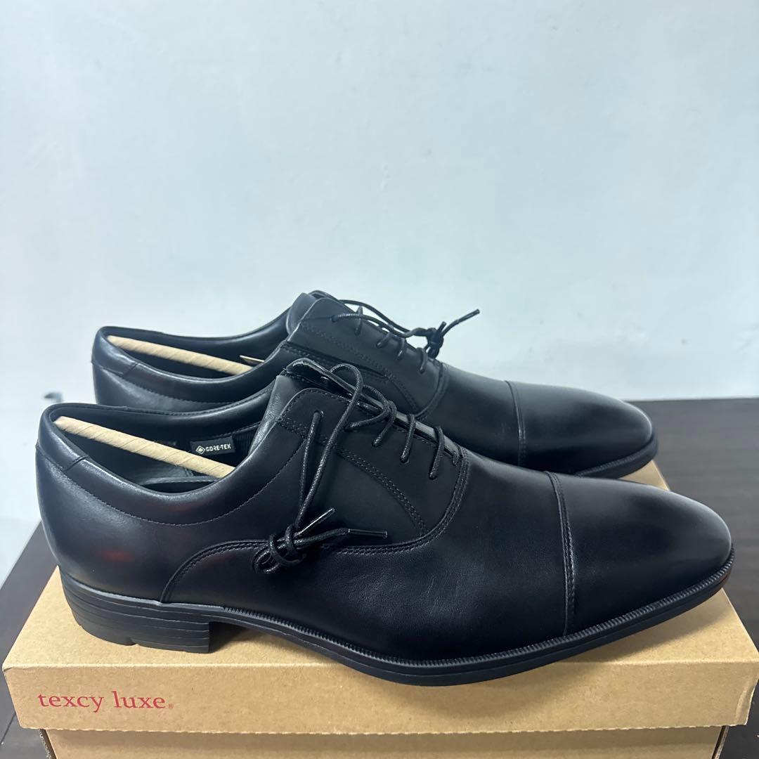 テクシーリュクス ビジネスシューズ 本革 TU-8002 ブラック