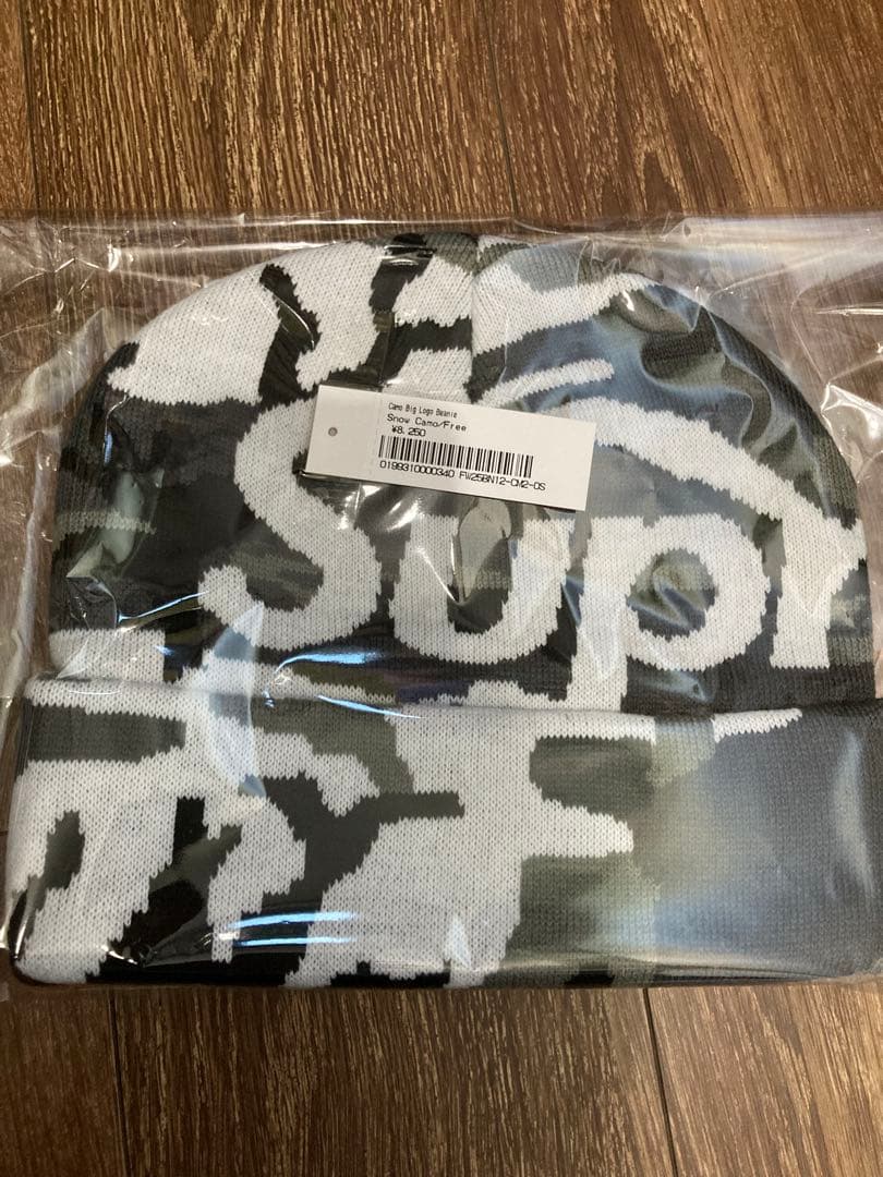 帽子 Supreme Camo Big Logo Beanie \" Camo\"