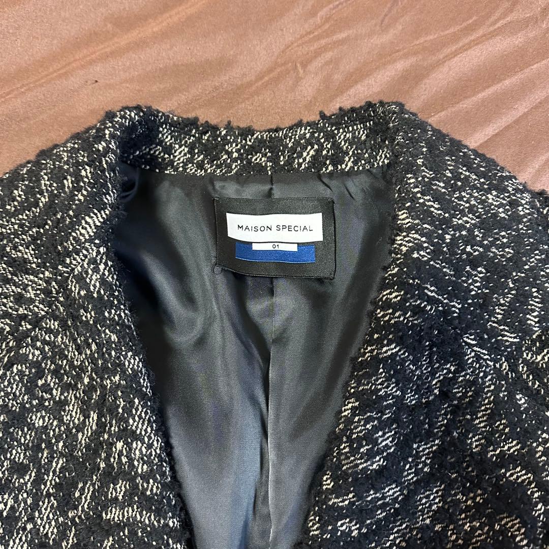 プライムオーバーループジャガードテーラードジャケット　メゾンスペシャル