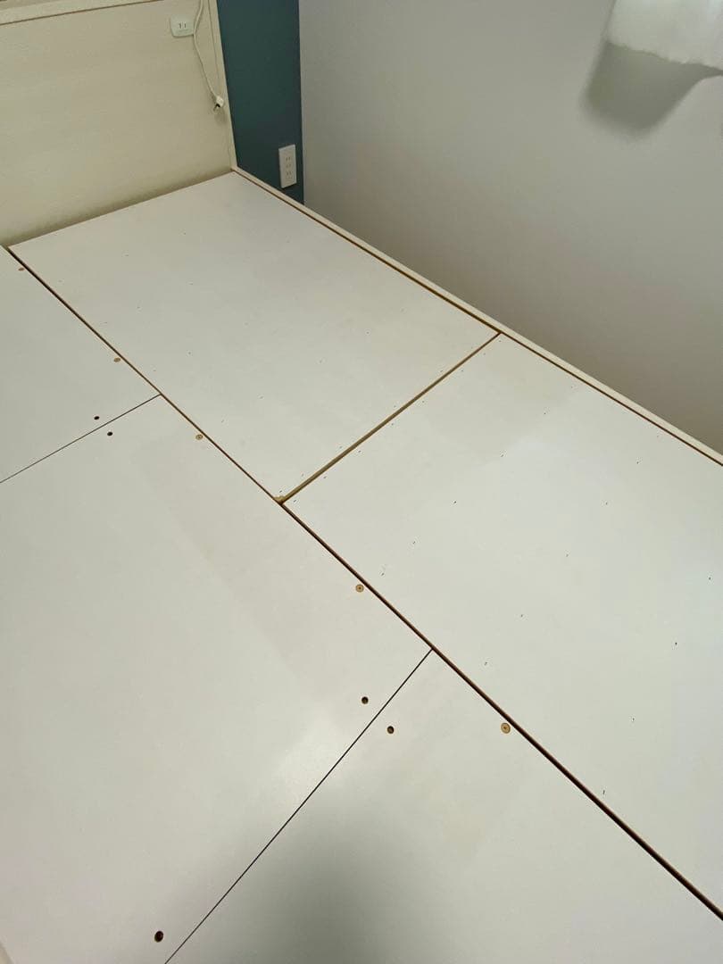 【引き取り割引3万！】ニトリ・セミダブルベッドフレーム・ジオチェスト