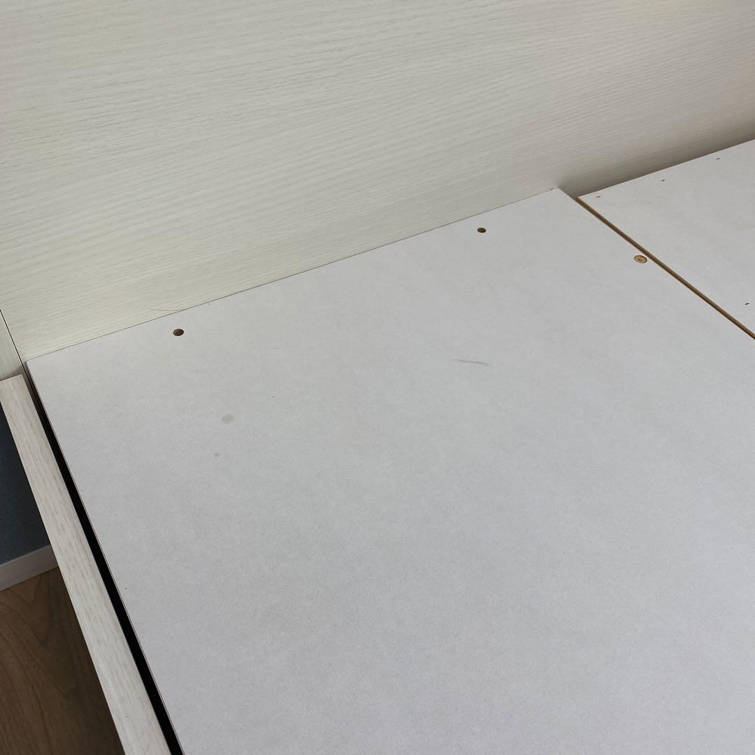 【引き取り割引3万！】ニトリ・セミダブルベッドフレーム・ジオチェスト