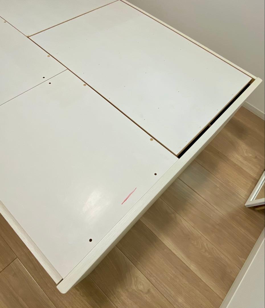 【引き取り割引3万！】ニトリ・セミダブルベッドフレーム・ジオチェスト