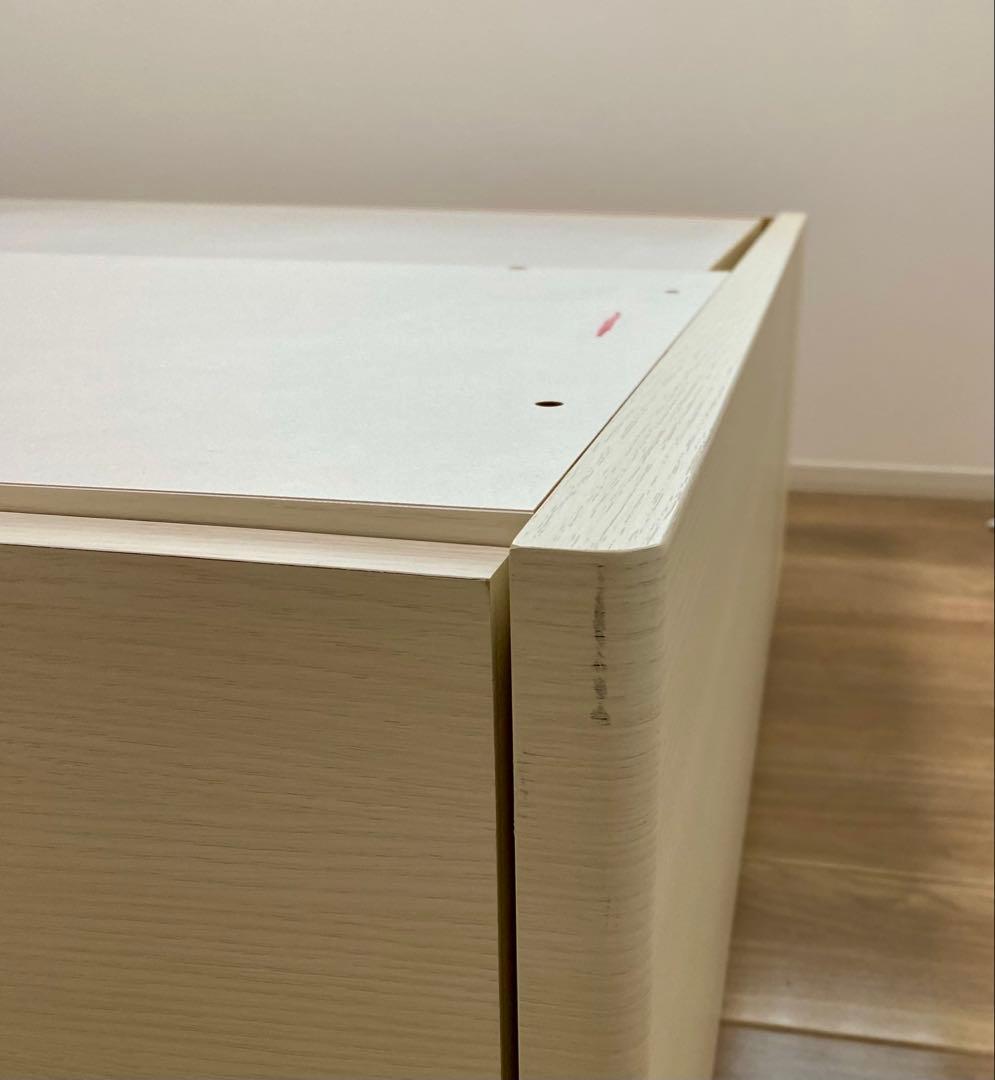 【引き取り割引3万！】ニトリ・セミダブルベッドフレーム・ジオチェスト