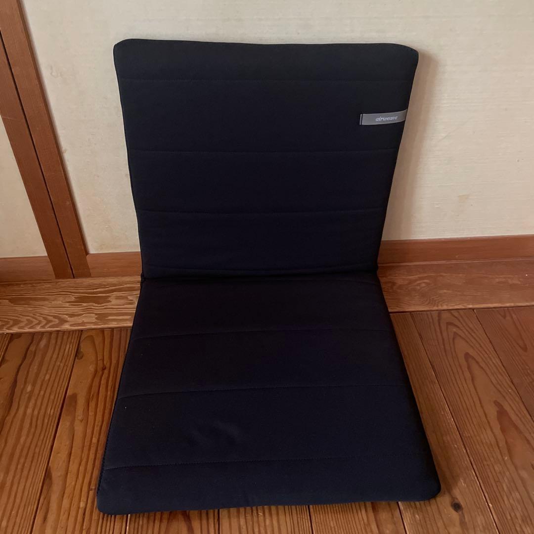 エアウィーヴ　座クッション　ブラック